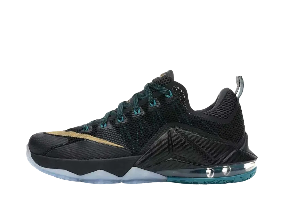Nike LeBron 12 Low SVSM "Black/Radiant Emerald"