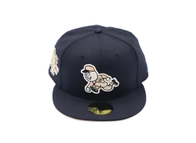 NEW ERA 59FIFTY Harlem Exclusive Cincinnati Reds "Navy"