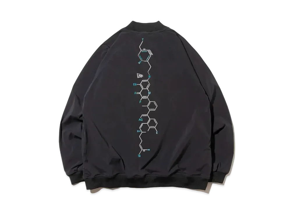 NEW ERA x THE RAMPAGE DNA Bomber Jacket "Black"