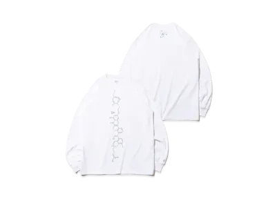 NEW ERA x THE RAMPAGE DNA Long Sleeve Performance T-Shirt "White"