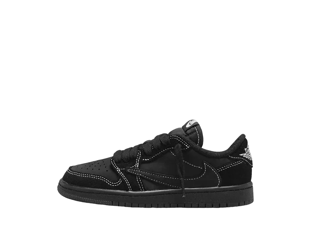 Travis Scott × Nike PS Jordan 1 Low OG SP "Black Phantom"