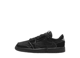 トラヴィススコット × ナイキ PS エアジョーダン1 ロー OG SP "ブラック ファントム"(キッズ)