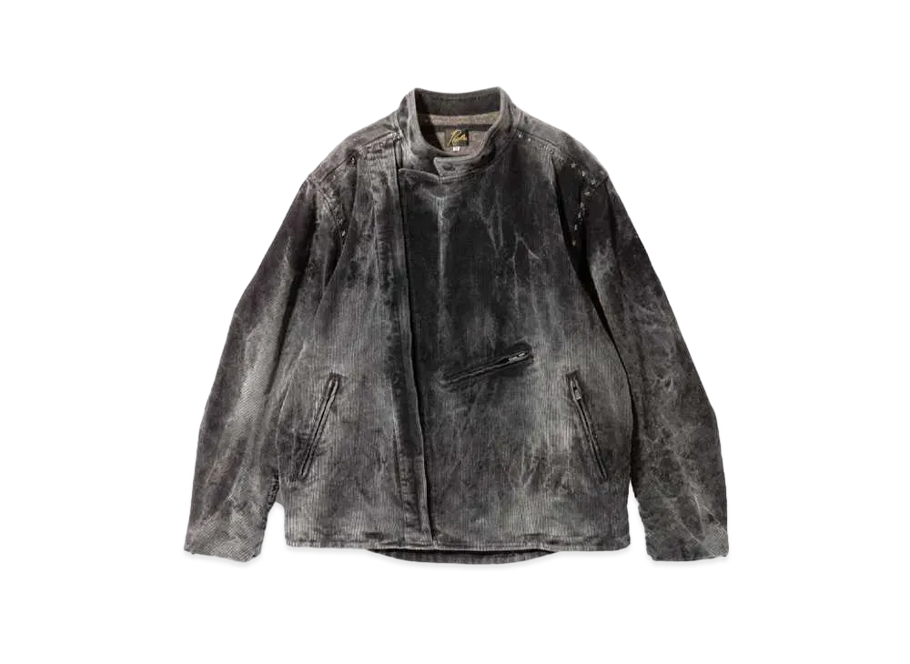 Needles 14 Corduroy Single Riders Jacket "Black"