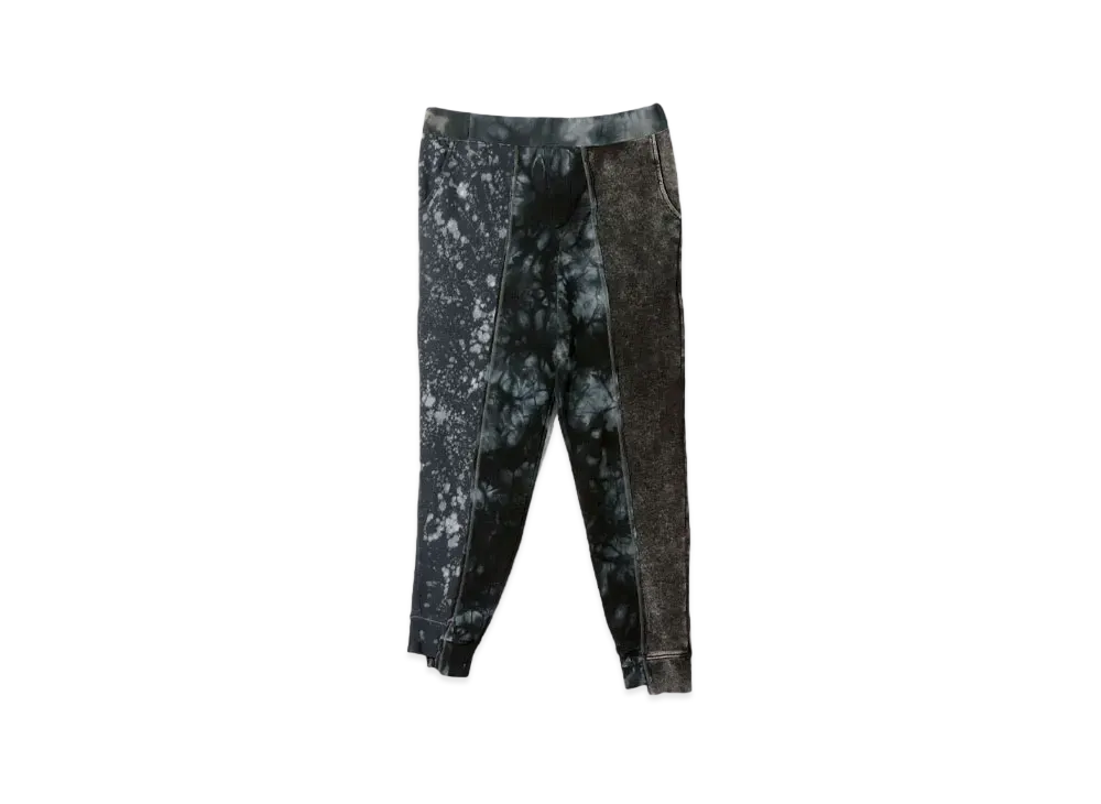 Needles B&W Mishmash Cuts String Sweat Pant "Black"