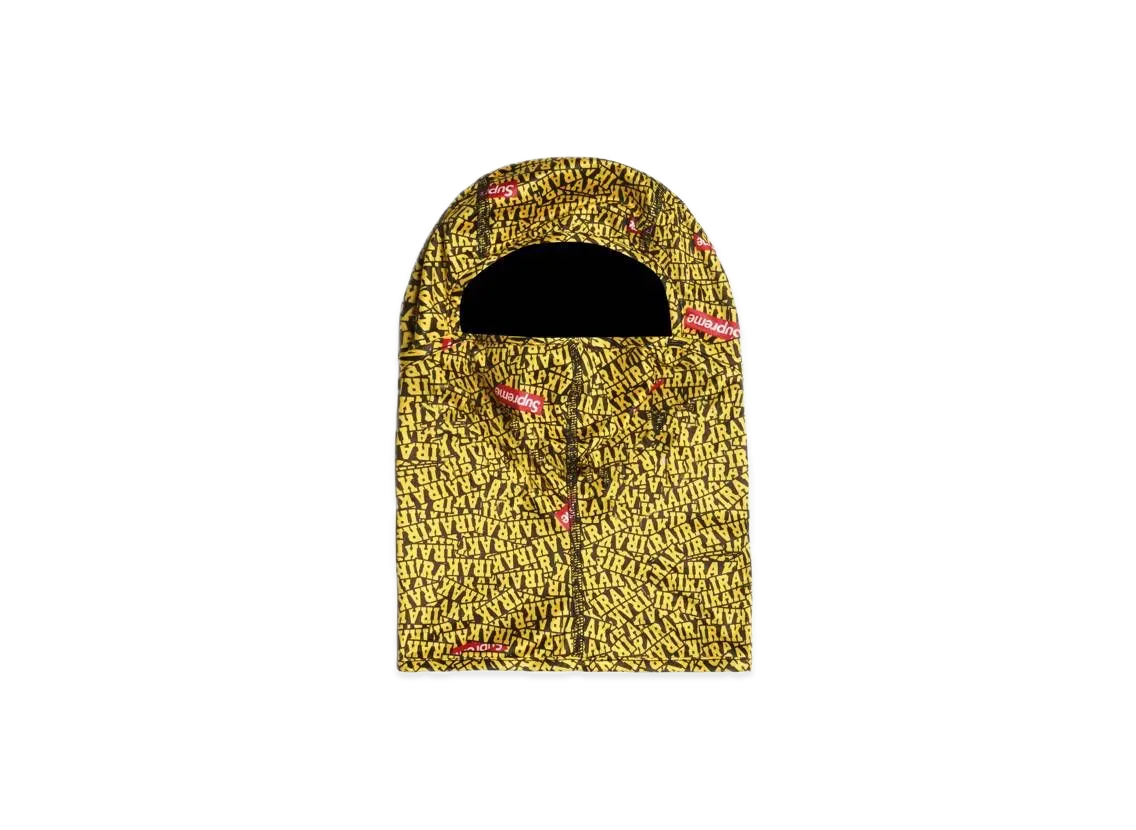 Supreme / IRAK Lightweight Balaclava "Yellow"