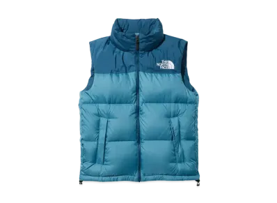 The North Face Nuptse Vest "Monterey Blue x Storm Blue"