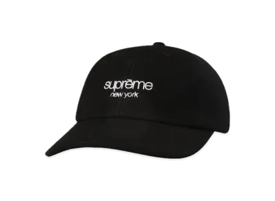 Supreme Waxed Wool 6-Panel "Black"