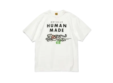HUMAN MADE White Tiger Graphic T-Shirt "White"
