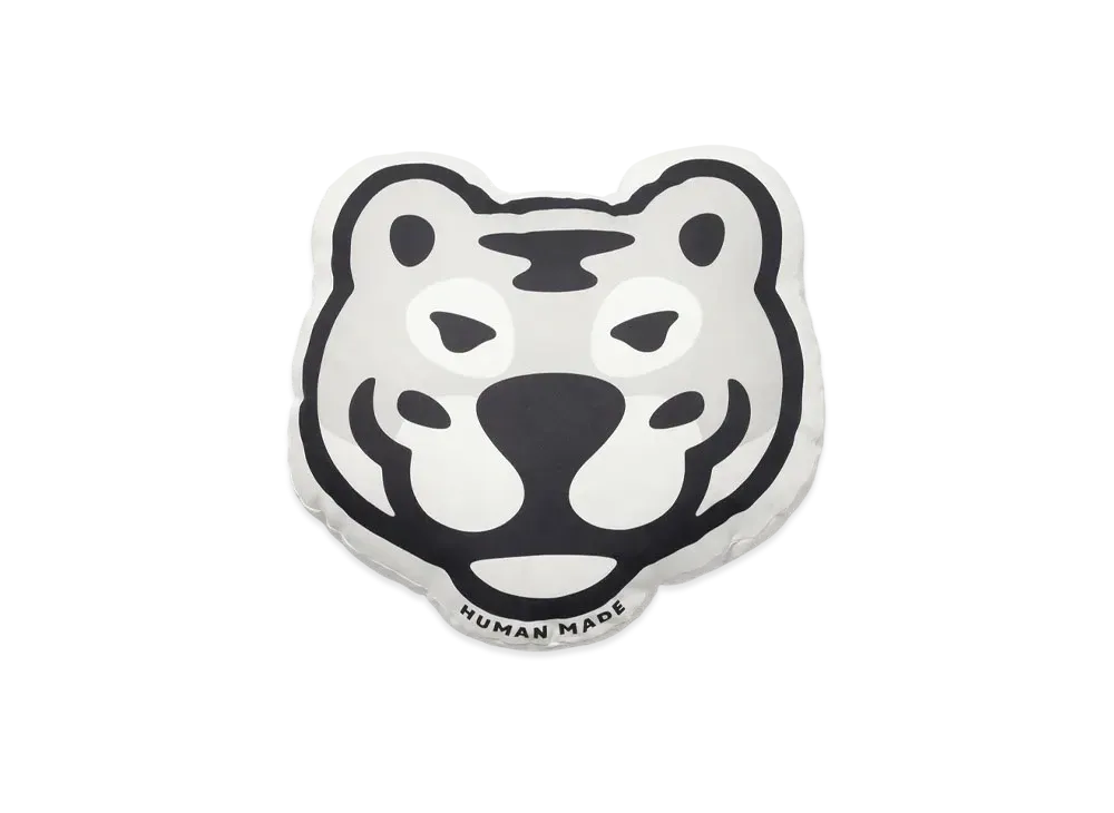 HUMAN MADE White Tiger Face Cushion "White"