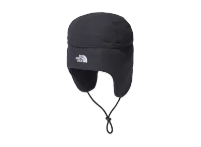 The North Face Micro Fleece Earflap Beanie "Black"