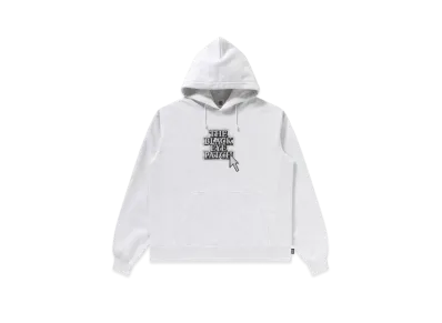 Black Eye Patch Click OG Label Hoodie "Ash"