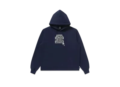 Black Eye Patch Click OG Label Hoodie "Navy"