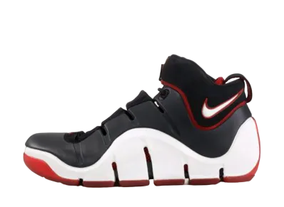 Nike LeBron 4 "Black White Red"