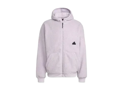 adidas Polar Fleece Full Zip Sweatshirt "Silver Dawn"