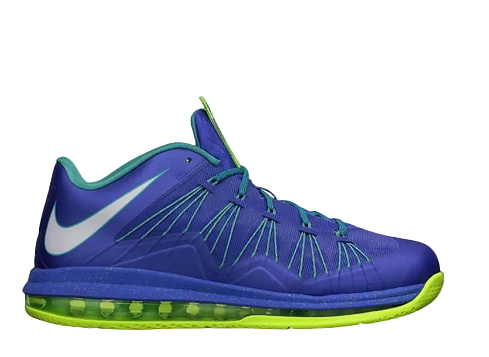 ナイキ エアマックス レブロン10 ロー "トレジャー ブルー"