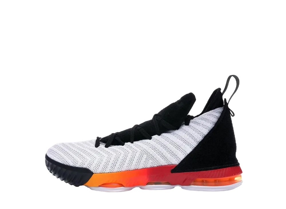 Nike GS LeBron 16 Strive "White/Laser Orange Total"