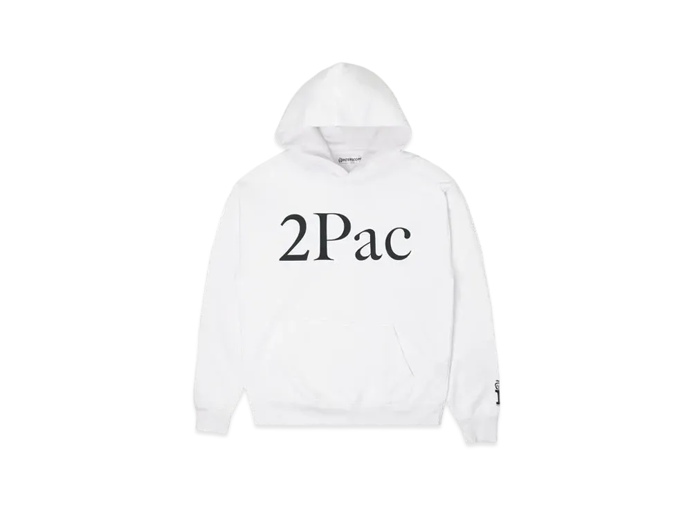 FRAGMENT x 2Pac Hoodie "White"