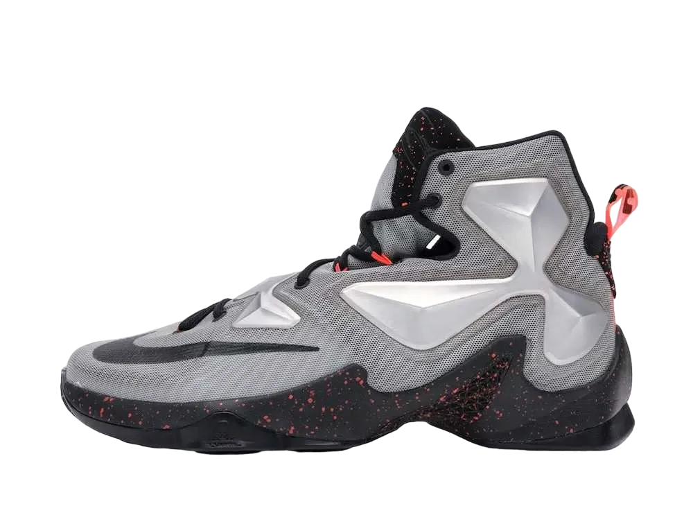 Nike LeBron 13 Lava "Metallic Silver"