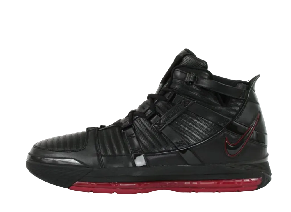 Nike LeBron 3 "Black Crimson"