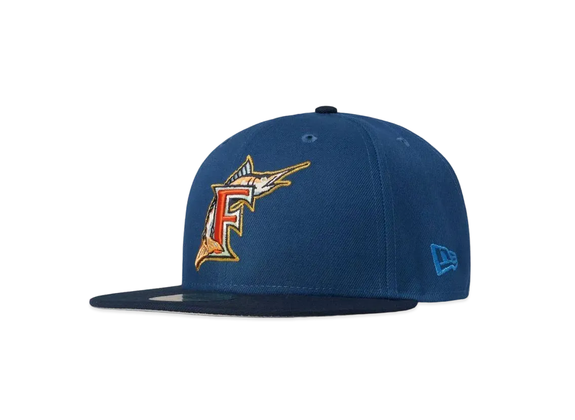 NEW ERA 59FIFTY Harlem Exclusive Miami Marlins "Blue"