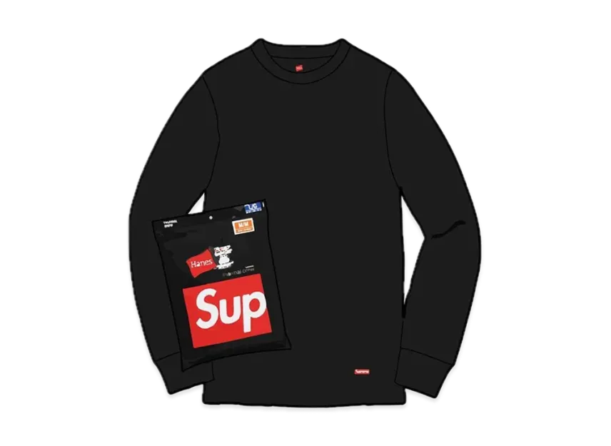 Supreme x Hanes Thermal Crew (1 Pack) Supreme x Hanes Thermal Crew (1 Pack)