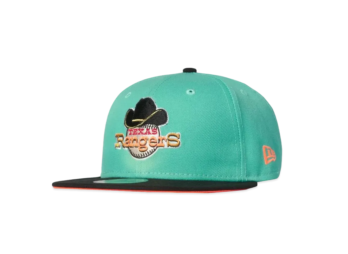 NEW ERA 59FIFTY Harlem Exclusive Texas Rangers "Blue/Black"