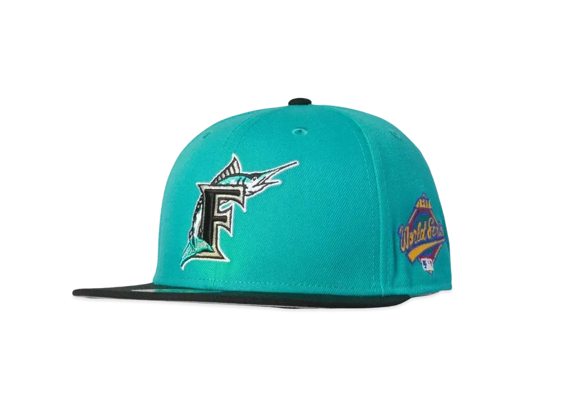 NEW ERA 59FIFTY Harlem Exclusive Miami Marlins "Blue/Black"