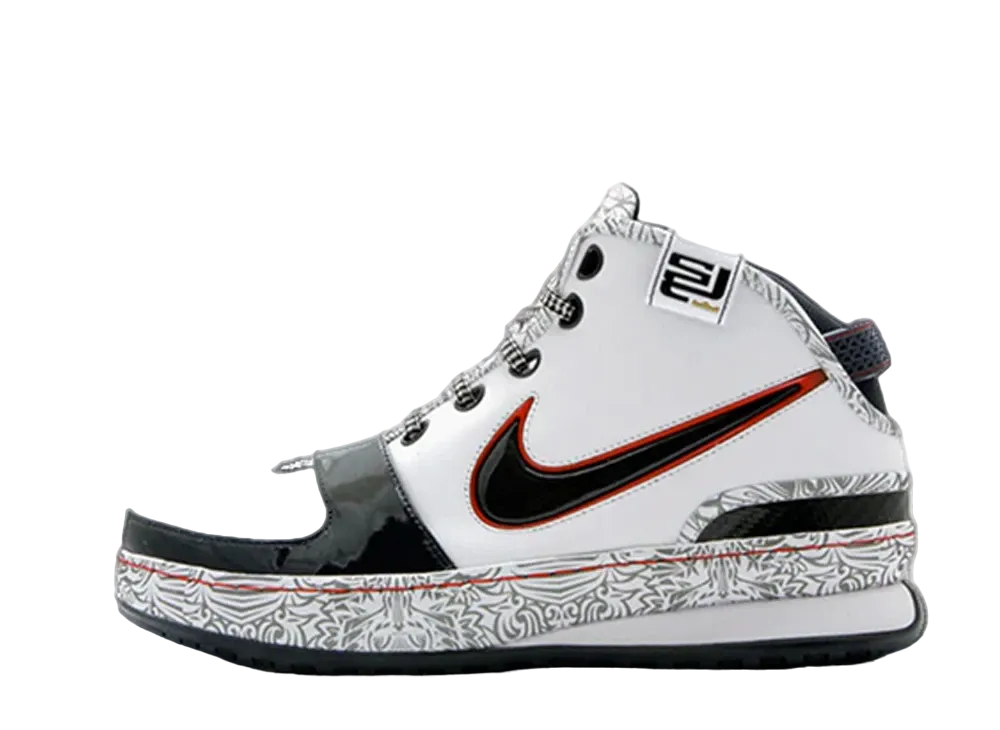 Nike LeBron 6 United We Rise "White/Obsidian/Sport Red"