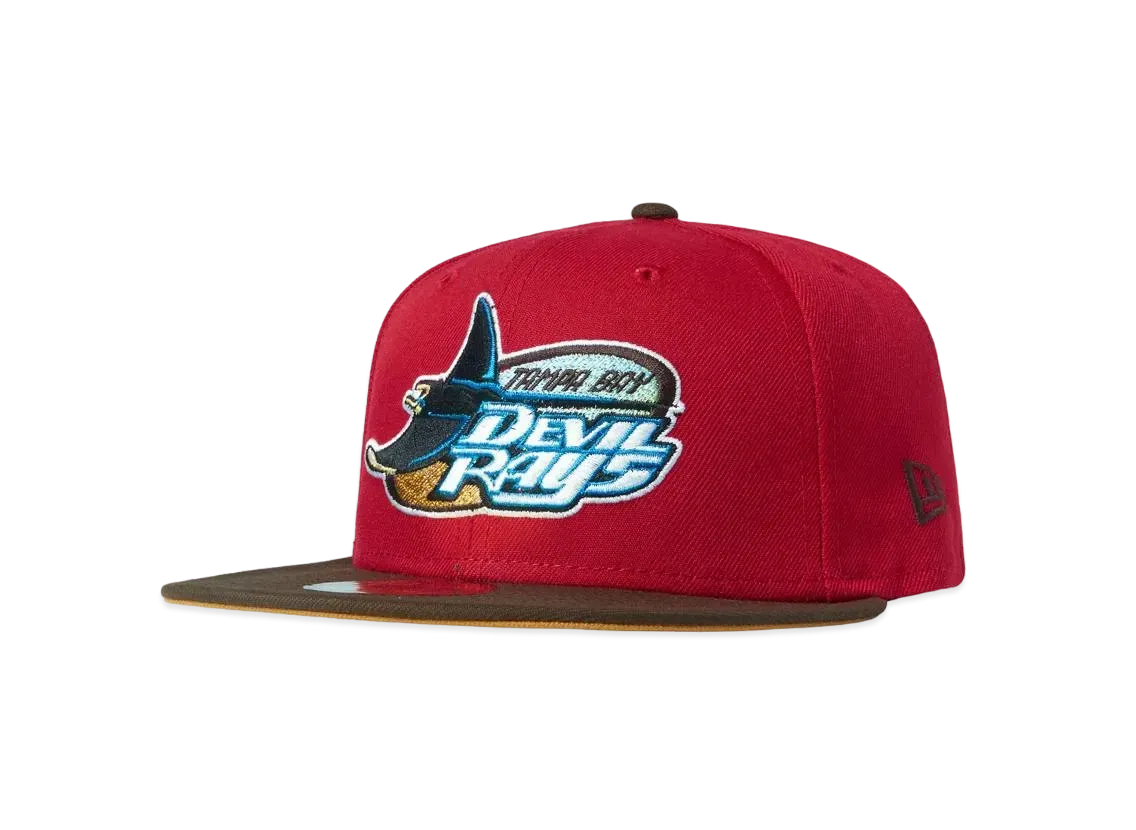 NEW ERA 59FIFTY Harlem Exclusive Tampa Bay Rays "Red/Brown"