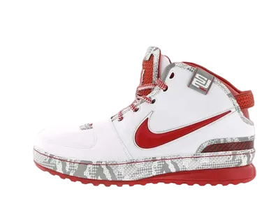 Nike LeBron 6 Ohio State "White/Red/Silver"