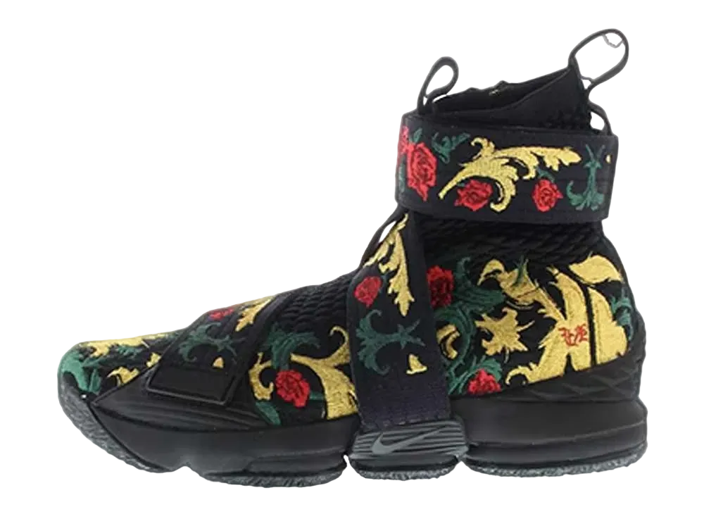 キス × ナイキ レブロン15 ライフスタイル キング クラウン "ブラック"