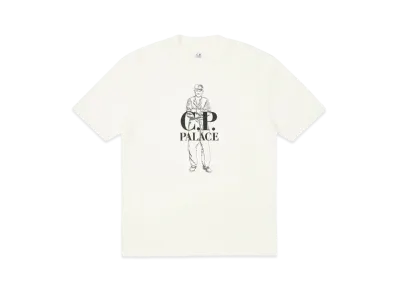 PALACE C.P. COMPANY Logo T-Shirt "White"