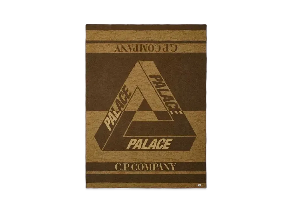 PALACE C.P. COMPANY Wool Blanket "Brown"