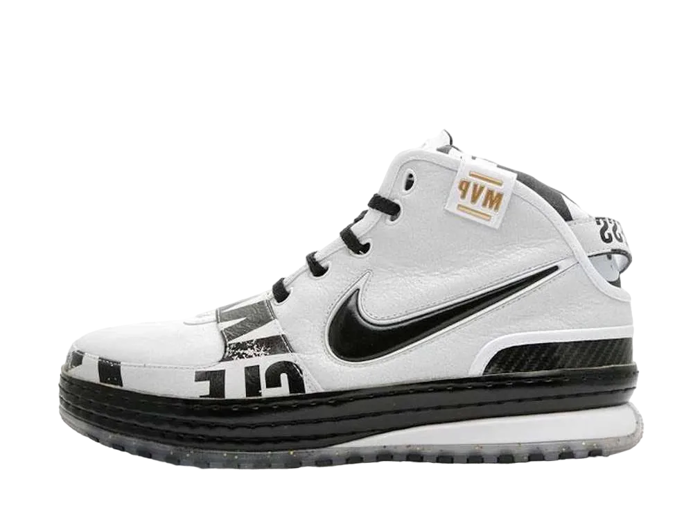 ナイキ ズーム レブロン6 MVP "ホワイト/ブラック/メタリックゴールド"