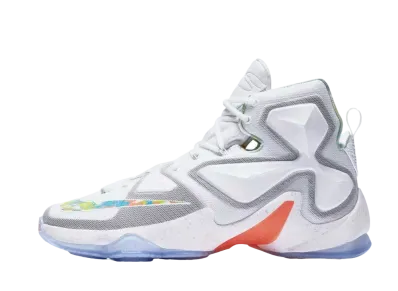 Nike LeBron 13 Easter "White/Black Bright "