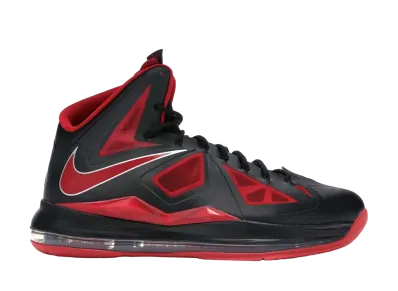 Nike LeBron X Away "Black/University Red"