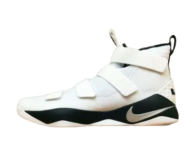 Nike LeBron Soldier 11 "White/Metallic Silver/Black"
