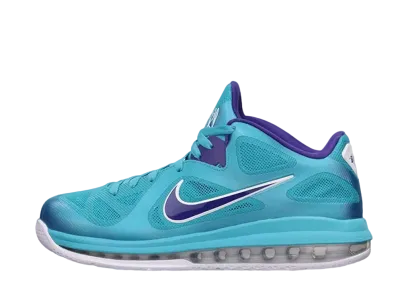 Nike LeBron 9 Low Summit Lake Hornets "Turquoise Blue"