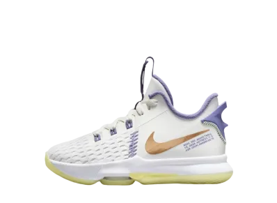 Nike GS LeBron Witness 5 "White/Light Zitron"