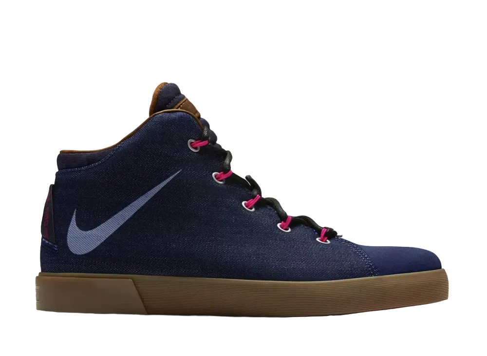 Nike LeBron 12 NSW Fireberry Denim "Midnight Navy"