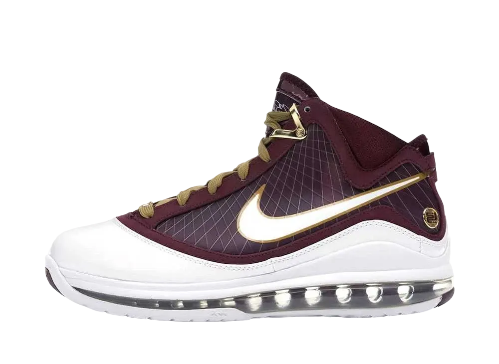 ナイキ エアマックス レブロン7 キリスト ザ キング "ホワイト/ディープ マルーン"