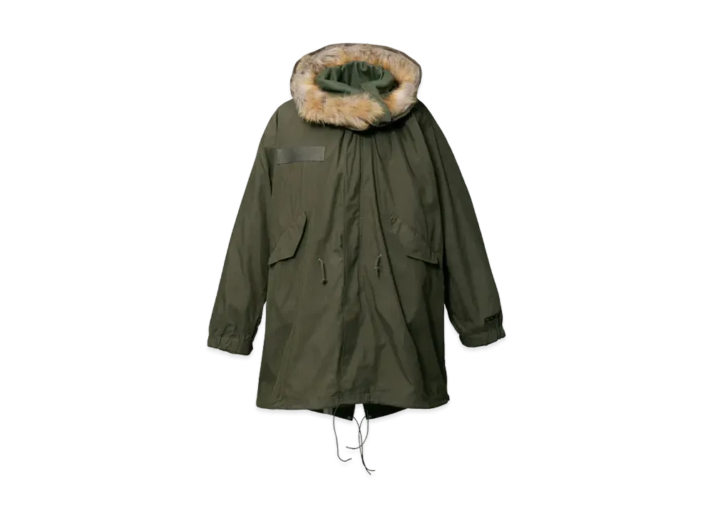 Comme des Garçons x Alpha Fishtail Coat "Khaki"