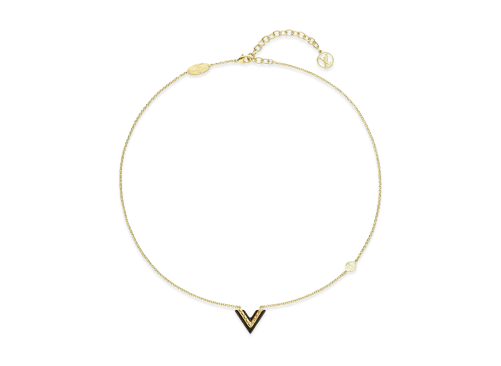 ルイヴィトン ネックレス・エセンシャル V "ゴールド/ノワール" M63181