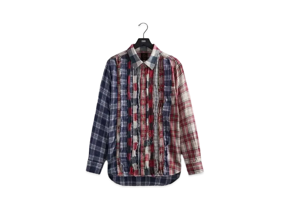 Kith x Needles Ribbon Cuts Flannel Shirt
