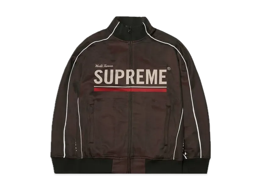 Supreme World Famous Jacquard Track Jacket Supreme World Famous Jacquard Track Jacket