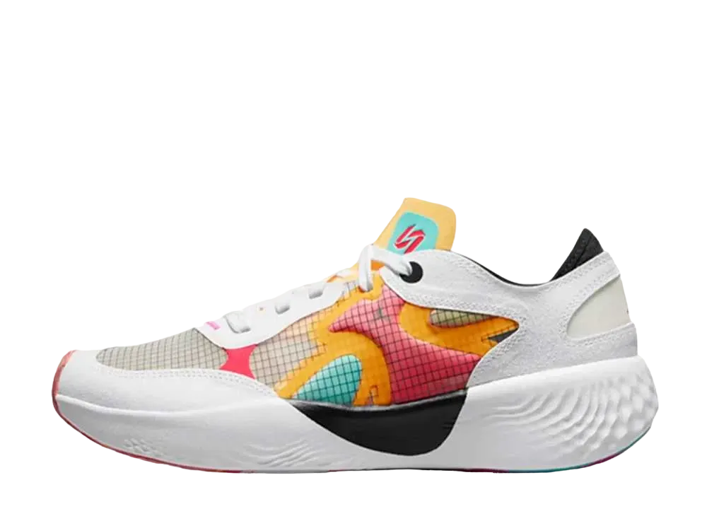 Nike Jordan Delta 3 Nitro Low "White/Black/Dynamic Turquoise/Siren Red"