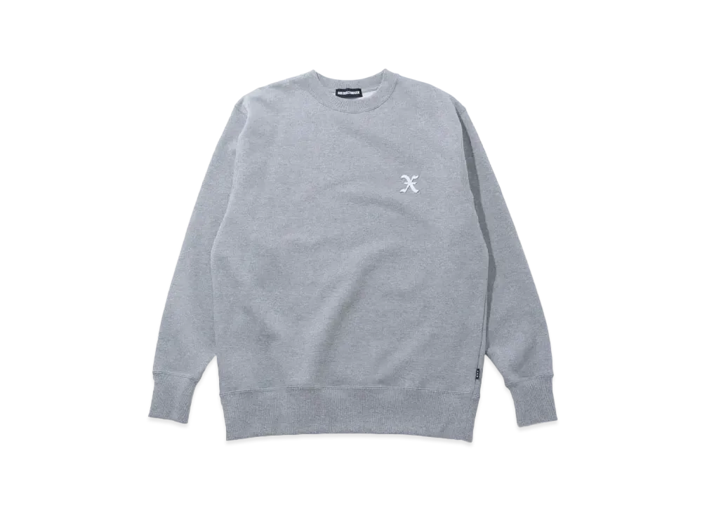 GOD SELECTION XXX Crew Neck Sweat Shirt GX-A23-CN-02 "Gray"