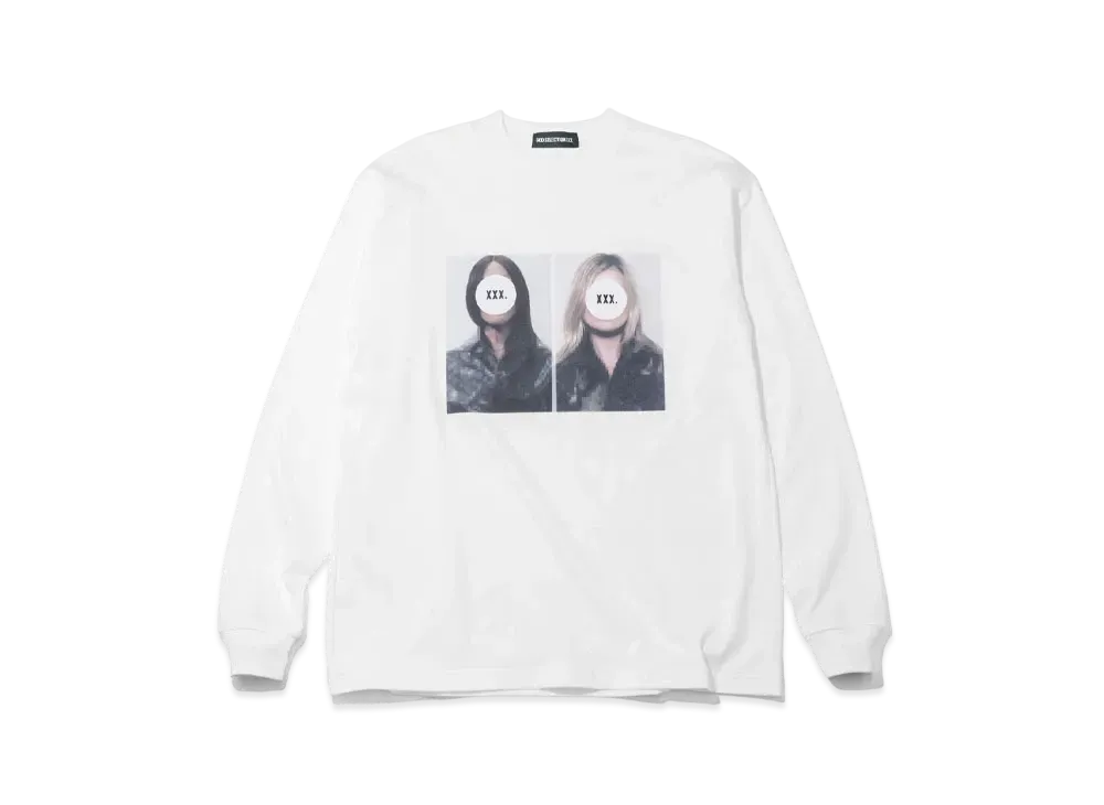 GOD SELECTION XXX Long Sleeve T-Shirt GX-A23-LT-03 "White"