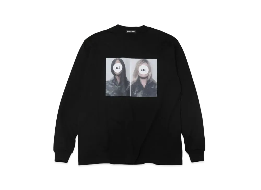 GOD SELECTION XXX Long Sleeve T-Shirt GX-A23-LT-03 "Black"