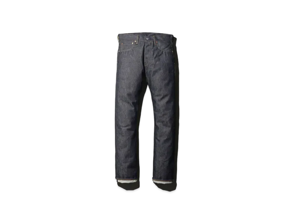 LEVI'S Made In The USA 501 Original Fit Rigid Twohorse Selvedge 14OZ "Dark Indigo Blue"